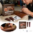 thumbnail image 1 of BotaniNest Brown For Couch For Sofa Jacket Seats And Purse With Super Easy Instructions Any Material Bonded Pleather Genuin, 1 of 7