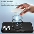 thumbnail image 2 of Magnetic Phone Case for iPhone 14 Pro Compatible with Magsafe [MagFit], Military-Grade Shockproof Protective Case with Built-in Magnet Circle for iPhone 14 Pro, MS Black, 2 of 9