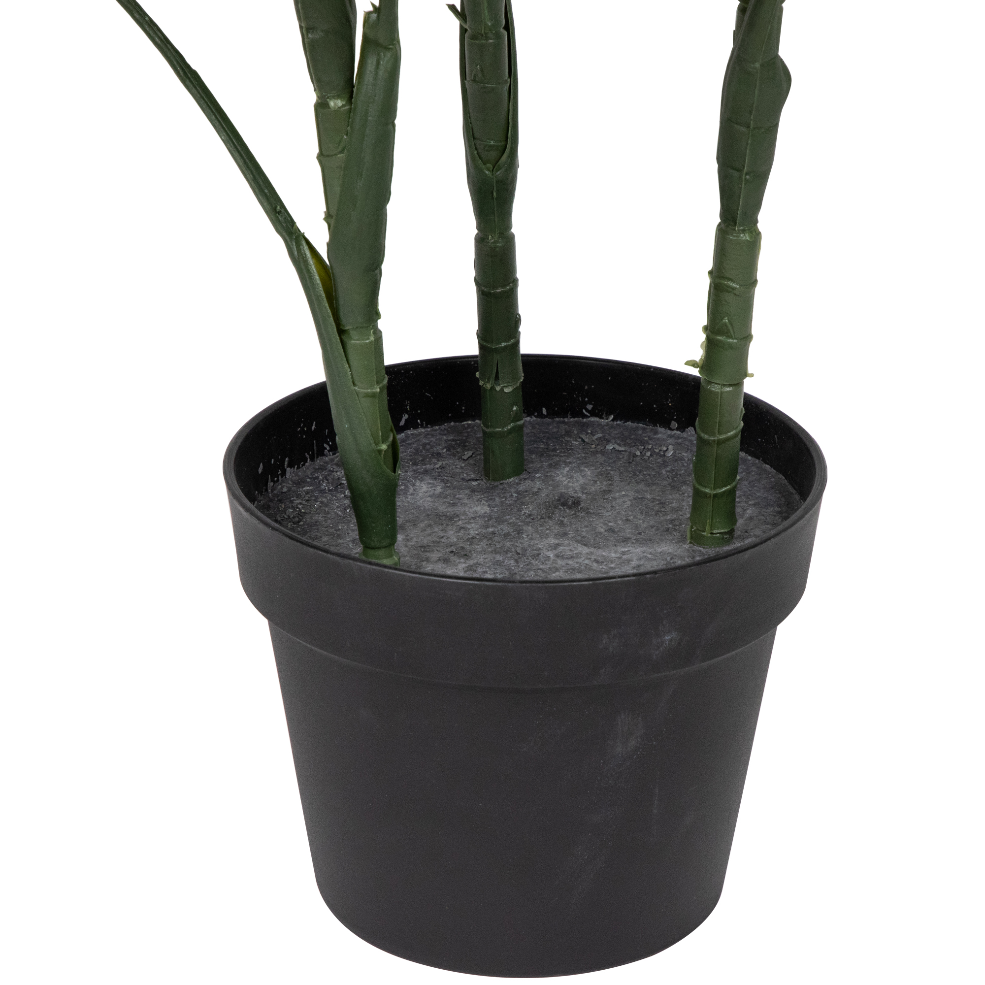 Northlight 50" Potted Green Artificial Monstera Plant