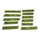 thumbnail image 2 of 12 etiquetas magnéticas para cajas de herramientas, etiquetas reutilizables para cajones de metal, uso versátil para gabinetes, carritos y almacenamie Verde, 2 of 9
