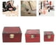 thumbnail image 4 of Wood Jewelry Organizer Case Sealing Corners Wooden Jewelry Box Set 3 Different Sizes Locking Clasp for Crafts Bracelet Necklace ANGGREK Otros, 4 of 8