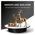 thumbnail image 4 of 3 Speeds Electric Rotating Display Stand Mirror 360 Degree Turntable Jewelry Holder Battery/USB Power For Photography Shooting ,Excellent Structural Design, 4 of 7