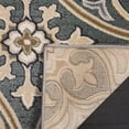 thumbnail image 4 of Safavieh Lyndhurst Madeline Floral Area Rug, Slate Blue/Beige, 3'3" x 5'3", 4 of 8