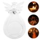 thumbnail image 2 of 1 candelabro de cristal transparente para mesa., 2 of 7