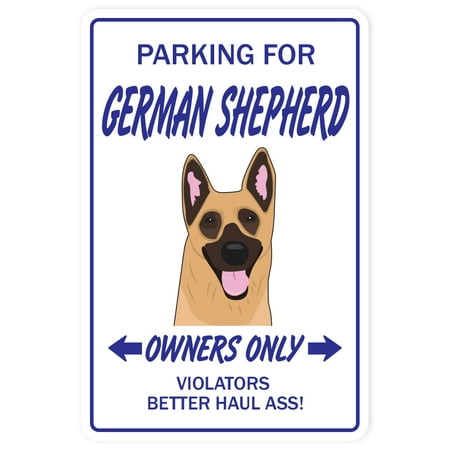 GERMAN SHEPHERD Decal dog pet parking lover security guard breeder vet | Indoor/Outdoor | 5