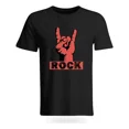thumbnail image 1 of Playera Camiseta Tendencia Amantes Rock N' Roll Mano Rockero, 1 of 4