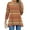 Orange Floral, variant on Fantaslook Plus Size Women Tunic Tops 3/4 Sleeve Dressy Casual Blouses Loose Flowy Floral Shirts