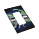 thumbnail image 3 of Panel de interruptores con marco romano de cuero simple con luces de conmutación Seahawks Panel de pared Interruptor de luz simple, doble o con tirador, 3 of 8