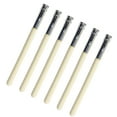 thumbnail image 3 of 6Pcs Wood Single-head Pencil Extender Drawing Art Drawing Pen Extender for Students Officer Teachers, 3 of 6