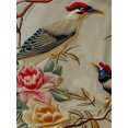 thumbnail image 6 of Men'S Casual Round Neck T-Shirt Featuring a 3D Bird And Peony Flower Print, Regular Short Sleeves for Summer, Adult Top, Available in Plus Sizes, 6 of 7