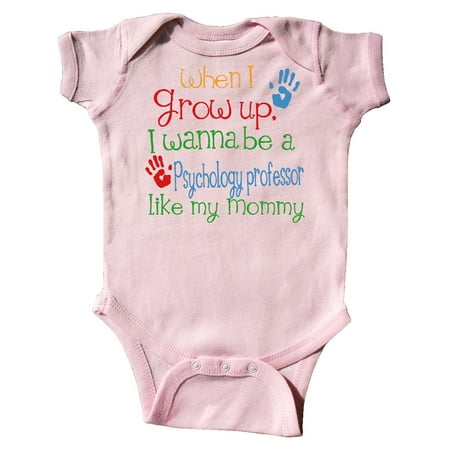 

Inktastic Psychology Professor like Mommy Gift Baby Boy or Baby Girl Bodysuit