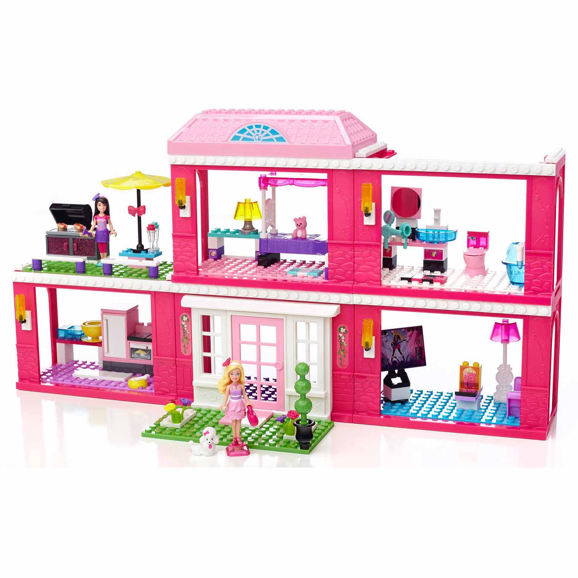 Mega Bloks Barbie Fab Mansion - image 3 of 11
