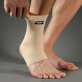 thumbnail image 3 of 1Pc Ankle Brace Stress Relief Anti-slip Nylon Compression Ankle Sleeve Support for Sporting-Khaki,M, 3 of 8