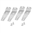 thumbnail image 1 of Paquete de 4 Soportes de Montaje Premium para Lavavajillas, Soporte para Lavavajillas Debajo del Mostrador con Tornillos para Whirl-Pool, Ken-More, 1 of 5