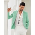 thumbnail image 2 of COOFANDY Mens Blazer Casual Fitted Sport Coats Western Summer Weeding Party Suit Jackets, 2 of 6