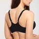 thumbnail image 2 of Sostén DELMIRA con cierre frontal, espalda racerback, talla grande, negro 36C, 2 of 5