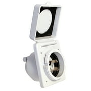 Valterra A10-30INVP 30 Amp Power Inlet - White