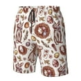 thumbnail image 5 of Naloa Rabbit And Egg Men's Beach Shorts, Surfing shorts, Swim trunks, Quick Dry Swim Trunks for Surfing Beach Fun - Small, 5 of 9