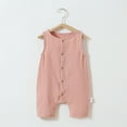 thumbnail image 2 of Utoimkio Cute Baby Sleeveless Onesies Bodysuits Unisex One Piece Rompers Summer Clothes for Infant Boys Girls 3-12 Months, 2 of 4
