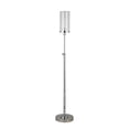 thumbnail image 6 of Evelyn&Zoe Frieda 66" Tall Floor Lamp with Glass Shade, Polished Nickel/Clear, 6 of 7