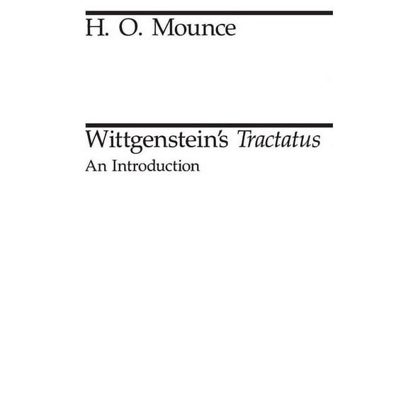Midway Reprints Wittgenstein's Tractatus: An Introduction, (Paperback)