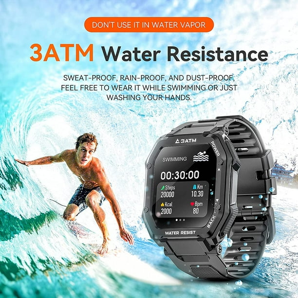 Relojes inteligentes para hombres y mujeres rastreador activo de actividad fisica con frecuencia cardiaca monitoreo de oxigeno en sangre 3ATM resistente al agua 1 69 pulgadas negro Adepaton CZDZ HY139...
