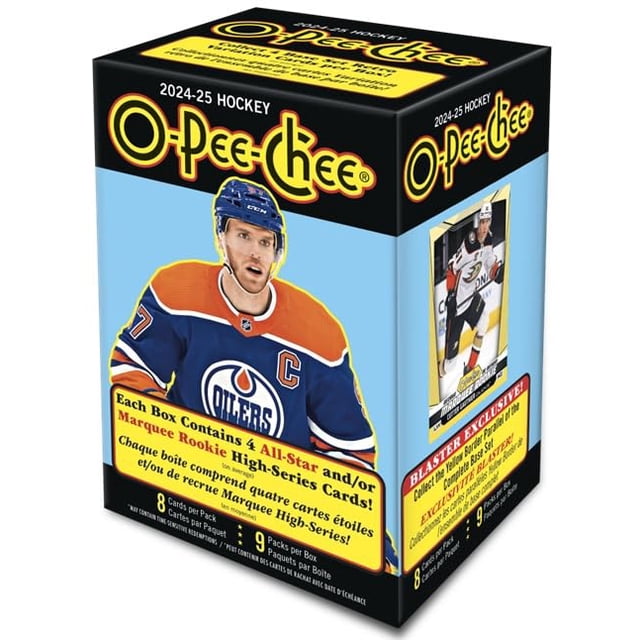 Hockey Card Blaster Box Upper Deck 2024-2025 NHL O-Pee-Chee