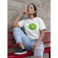 thumbnail image 2 of Kiwi Fruit Colorful Splashes T-Shirt Women -Image by Shutterstock, Female XX-Large, 2 of 4