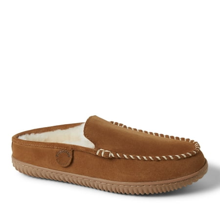 

Fireside By Dearfoams Men s Gold Coast Genuine Shearling Mule Indoor/Outdoor Slip On Slippers