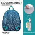thumbnail image 5 of Compact Travel Backpack with Cute Underwater Turtle and Fish Print, Lightweight and Great for Daily Adventures, 5 of 6