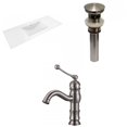 thumbnail image 1 of American Imaginations 48-in. W 1 Hole Ceramic Top Set In White Color - Overflow Drain Incl. AI-29529, 1 of 9