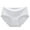 White, variant on Daznico Womens Underwear - Women's Panties Comfortable Seamless Briefs for Everyday Use Soft Breathable Mid Rise Triangle Underwear Ideal for Daily Wear - Panties for Women,Color:White,Size:XXL