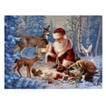 thumbnail image 1 of Papá Noel Linterna 5D Diamante DIY Pintura Craft Kit La Pared Del, 1 of 8