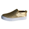 thumbnail image 2 of Women's Carnival Shoes Fashion Glitter Platform Slip On Casual Comfortable Flat Sneakers Shoes, 2 of 7