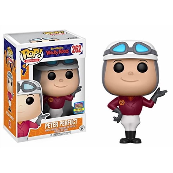 Funko POP Animation Hanna Barbera Wacky Races Peter Perfect 262 Vinyl Figure