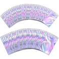 thumbnail image 1 of resellables a prueba de olores con cierre de cremallera, bolsas de almacenamiento de alimentos, bolsas de plástico para embalaje de papel de aluminio, bolsas holográficas de color arcoíris Ormromra MZQ-1173-2, 1 of 7