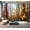 Color4, variant on Peel and Stick Wallpaper Enchanting sun rays falling mist golden forest autumn beauty nature Modern Art Wall Mural Decor Self Adhesive and Removable 100in x 144in