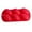 Red, variant on Silicone Egg Shaped Baking Pan 6 Cavities Food Grade For Easter Party Cake Decor