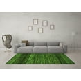 thumbnail image 3 of Ahgly Company Indoor Rectangle Oriental Green Modern Area Rugs, 7' x 10', 3 of 4