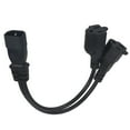 thumbnail image 1 of IEC Splitter Cordon de Prise d'Alimentation, Y Splitter Prise d'Alimentation IEC Splitter Adaptateur Câble Y Splitter Cordon de Prise d'Alimentation Conception Rationalisée, 1 of 14