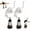 2pcsWhite, variant on Cat Shelf Hook with Vintage Lantern,Bookshelf Lantern Light Resin Cat Shelf Sitter,Stable Edge-Sitting Design,Wall-Mounted Key Hook for Reading Corners & Entryway Hallway Dercor