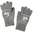 thumbnail image 2 of Eoperou 1 Pair Winter Women Gloves Thicken Ridding Gloves Soft Cartoon Deer Pattern Knitted Gloves for Daily Life Christmas, 2 of 7