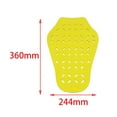 thumbnail image 7 of jiaping Insert Back Protector Large Breathable EVA Lightweight Protective Biker Gear for, 7 of 7