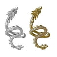 thumbnail image 4 of Unique Dragon Ear Cuff Adornment Stylish and Fashionable Clip On Earrings for Non Pierced Ears Dainty Ear Jewelry Charm, 4 of 8