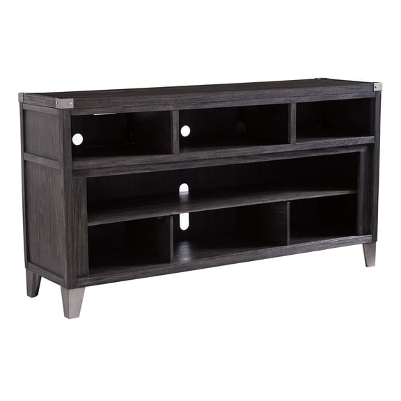 Signature Design by Ashley Todoe 65" TV Stand in Dark Gray