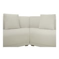 thumbnail image 4 of Moe's Home Collection Fraser Modular Sofa Fabric White, 4 of 4