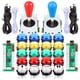 thumbnail image 1 of Kit de botones Arcade Joystick LED Fosiya, estilo ovalado, elipse, 1 of 7