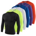 thumbnail image 4 of Ropa deportiva de manga larga de secado rápido para fitness, ropa de compresión para fútbol, baloncesto, ropa para correr, mallas elásticas transpirables que absorben el sudor, 4 of 5