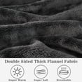 thumbnail image 4 of Waitu Manta portátil Sudadera Regalos para mujeres y hombres Manta gigante cálida y acogedora Sudadera con capucha Manta de franela gruesa con mangas y bolsillo gigante - Gris oscuro, 4 of 6