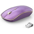 thumbnail image 1 of JOYACCESS 2.4G Slim Wireless Silent , Portable Wireless Computer  with 5 Adjustable DPI Levels, USB Mice for Desktop, Notebook, , Chromebook, PC (Green), 1 of 9